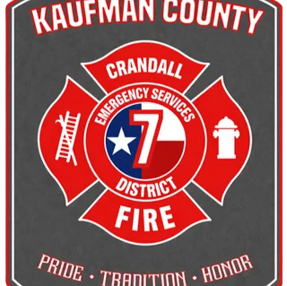 Crandall Volunteer Fire Department logo