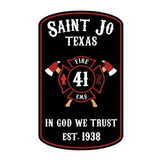 Saint Jo Volunteer Fire Department logo