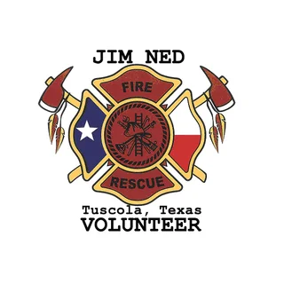 Jim Ned Volunteer Fire Department logo