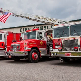 Enosburgh Fire Department logo