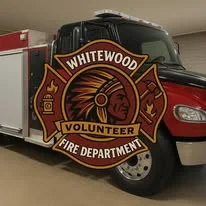 Whitewood Volunteer Fire Department logo