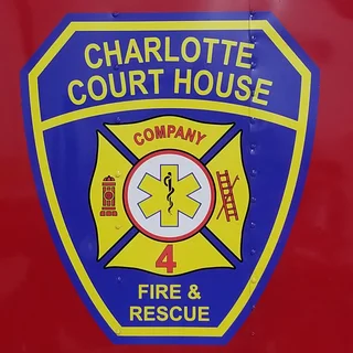 Charlotte Court House Fire Department logo