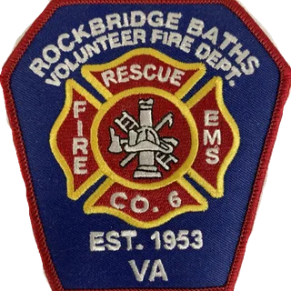 Rockbridge Baths Volunteer Fire Department logo
