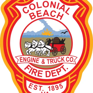 Colonial Beach Volunteer Fire Department logo