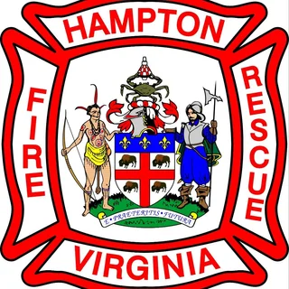 Hampton Division of Fire & Rescue logo