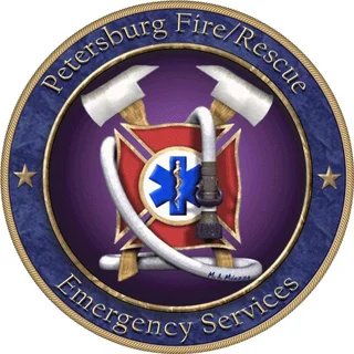 Petersburg Fire, Rescue And Emergency Services logo