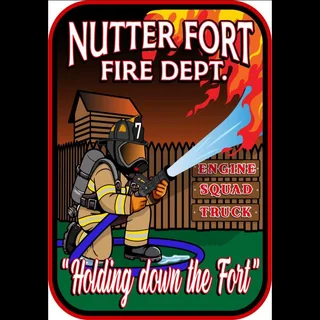 Nutter Fort Fire Department logo