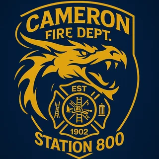 Cameron Volunteer Fire Department logo