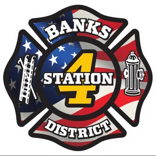 Banks District Volunteer Fire Department logo