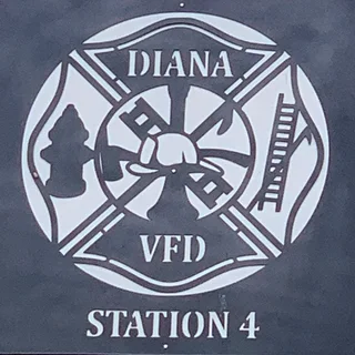 Diana Fire Department logo