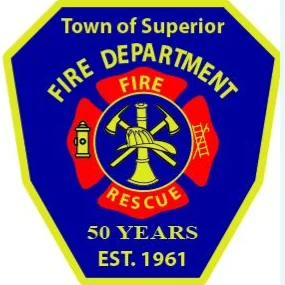 Town of Superior Fire Department logo