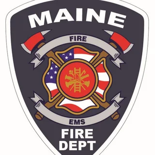 Village of Maine Fire Department logo