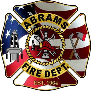 Abrams Fire Department logo