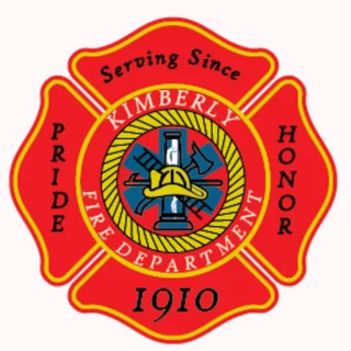 Kimberly Fire Department logo
