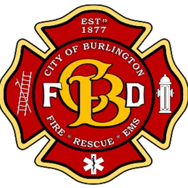 City Of Burlington Fire Department logo