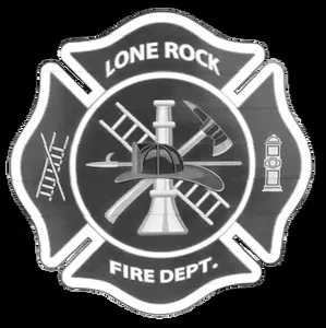 Lone Rock Fire Department logo