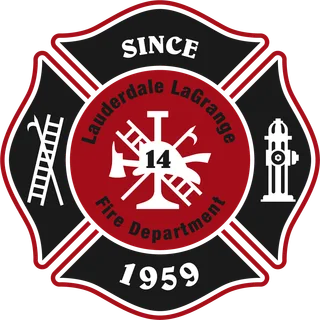 Lauderdale- LaGrange Fire logo