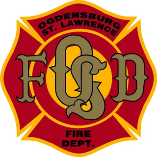 Ogdensburg/ St Lawrence Fire Department logo